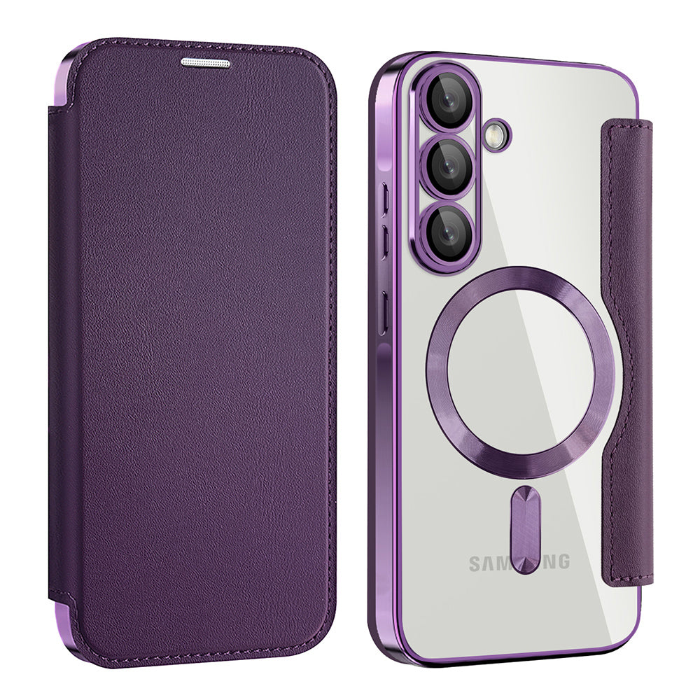Techsuit - SmartMag Book Case - Samsung Galaxy A57 5G - Purple