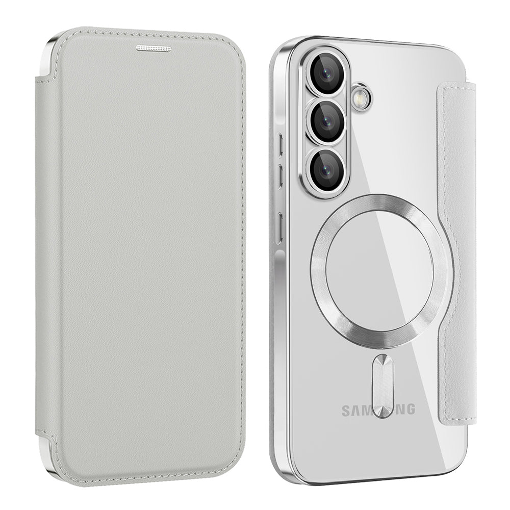 Techsuit - SmartMag Book Case - Samsung Galaxy A57 5G - Gray