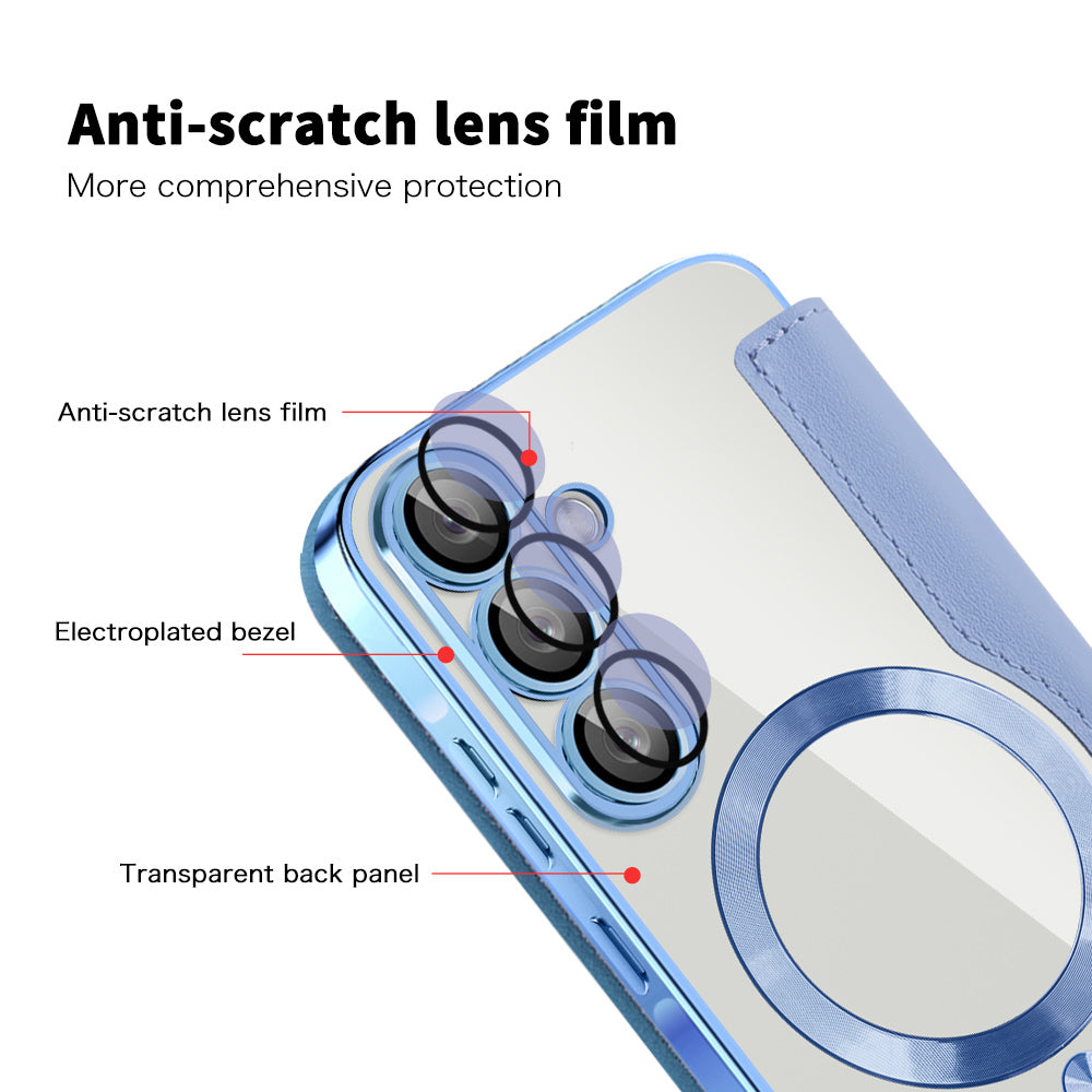 Techsuit - SmartMag Book Case - Samsung Galaxy A57 5G - Light Blue