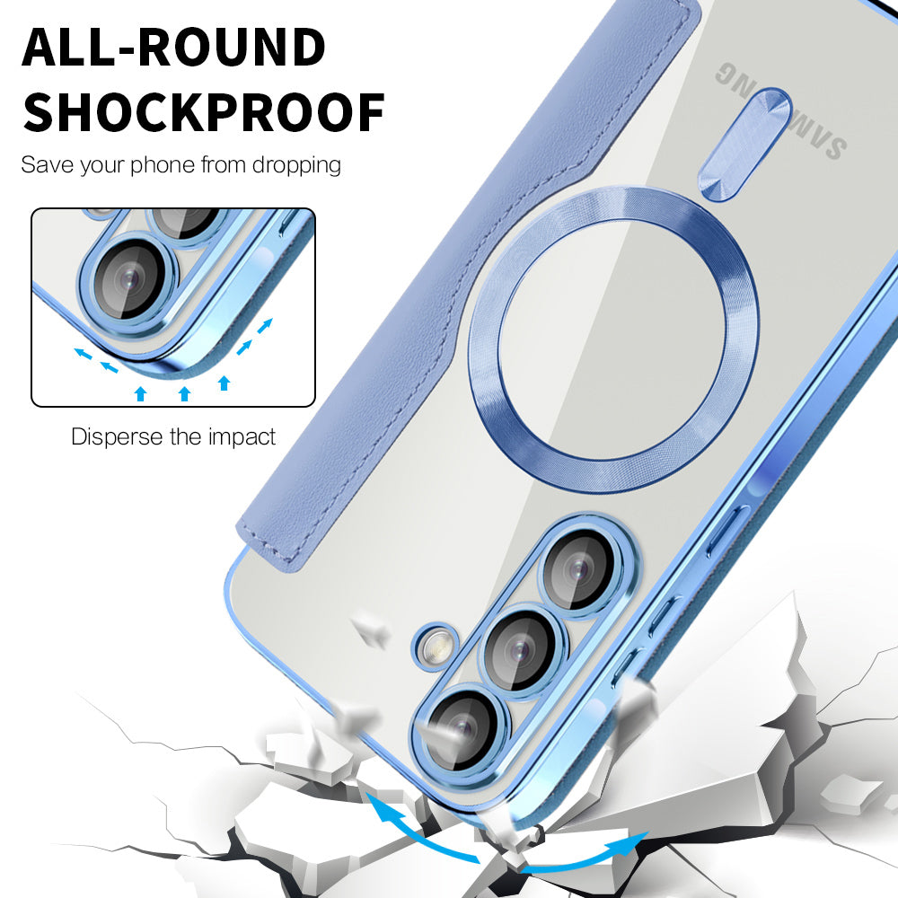 Techsuit - SmartMag Book Case - Samsung Galaxy A57 5G - Light Blue