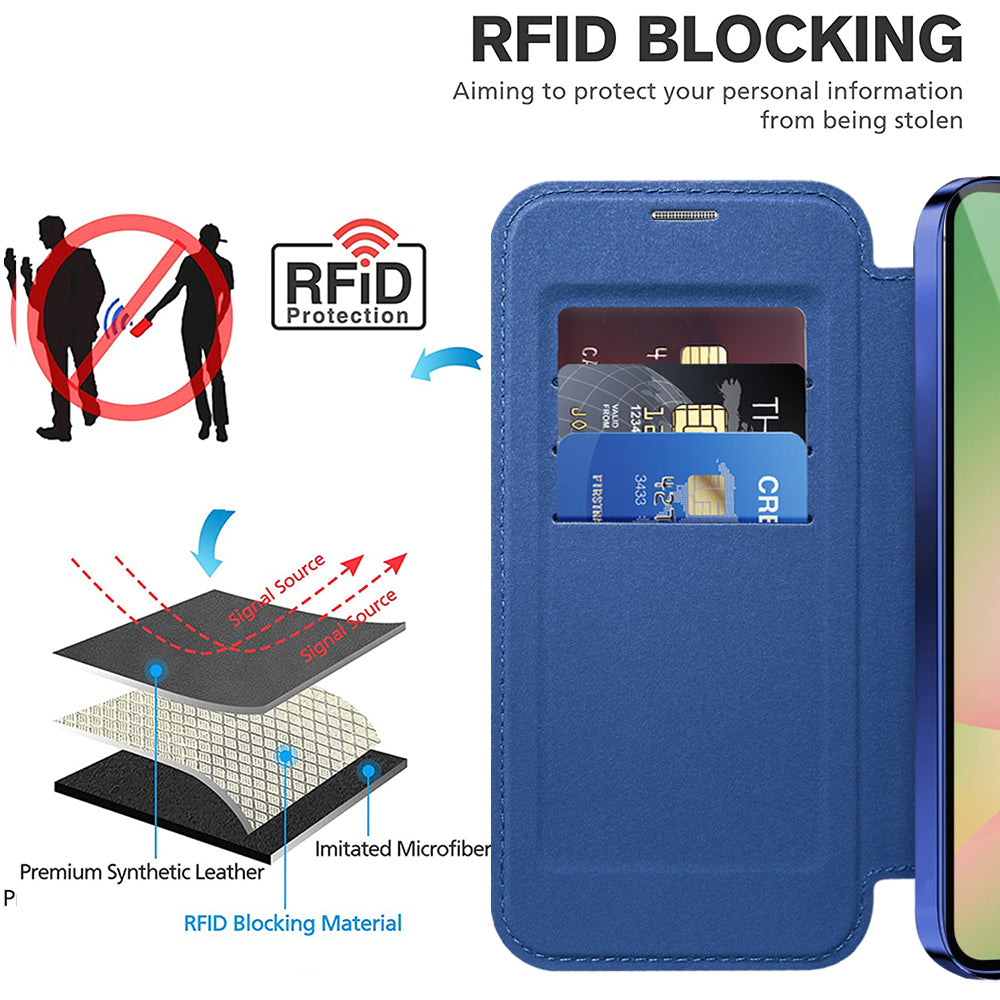 Techsuit - SmartMag Book Case - Samsung Galaxy A57 5G - Blue