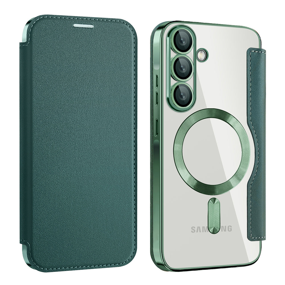 Techsuit - SmartMag Book Case - Samsung Galaxy A57 5G - Green