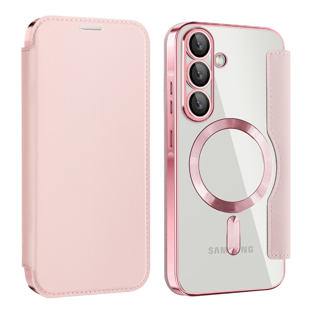 Techsuit - SmartMag Book Case - Samsung Galaxy A57 5G - Pink