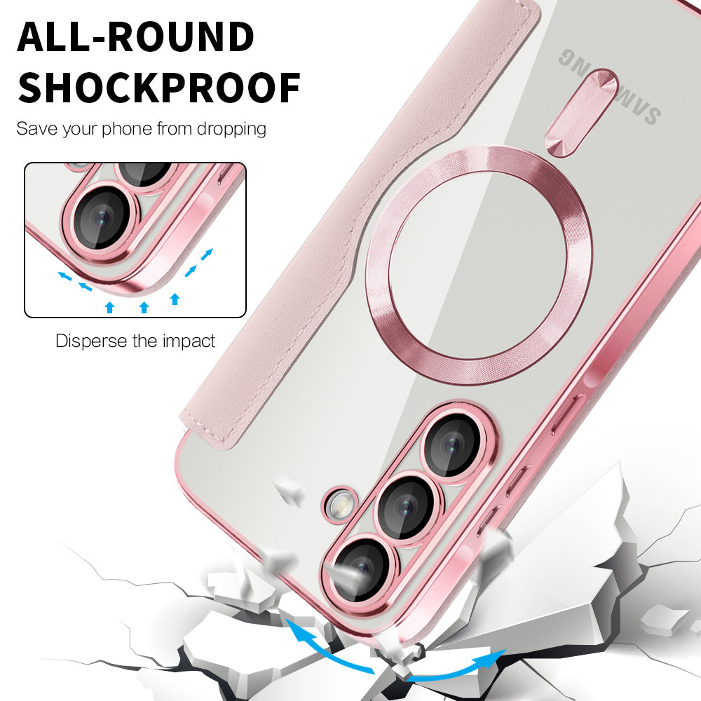 Techsuit - SmartMag Book Case - Samsung Galaxy A37 5G - Pink