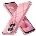 Techsuit - Shockproof Clear Silicone - Motorola Moto G57 Power / G67 Power - Clear