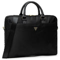 Geanta pentru Laptop 16", Unisex, Ajustabila - Guess Nylon Triangle Logo (GUCB15NTMLBK) - Black