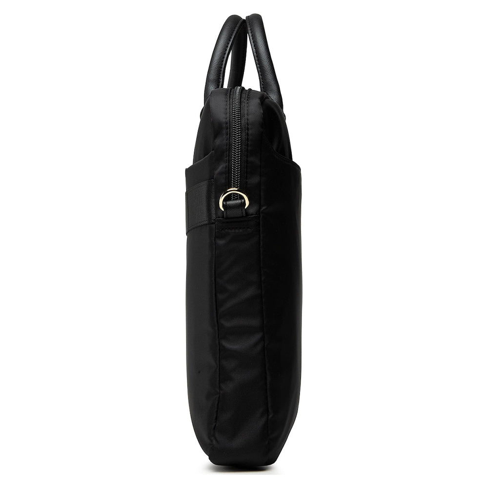 Geanta pentru Laptop 16", Unisex, Ajustabila - Guess Nylon Triangle Logo (GUCB15NTMLBK) - Black