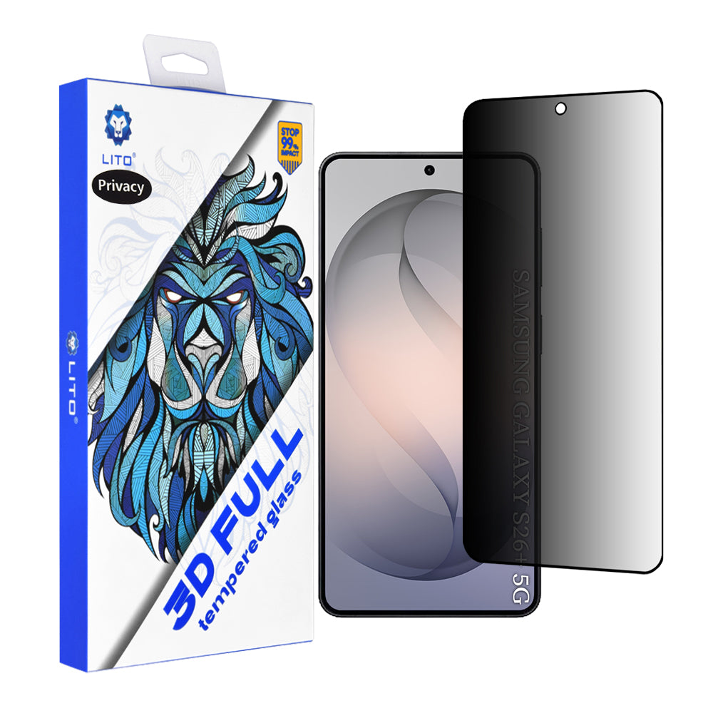 Lito - 3D Full Cover - Samsung Galaxy S26 Plus - Privacy