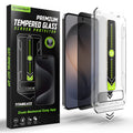 Techsuit - [Fingerprint Unlock Compatible] TitanGlass CrystalHD - Samsung Galaxy S26 - Privacy