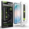 Techsuit - [Fingerprint Unlock Compatible] TitanGlass CrystalHD - Samsung Galaxy S26 Plus - Clear