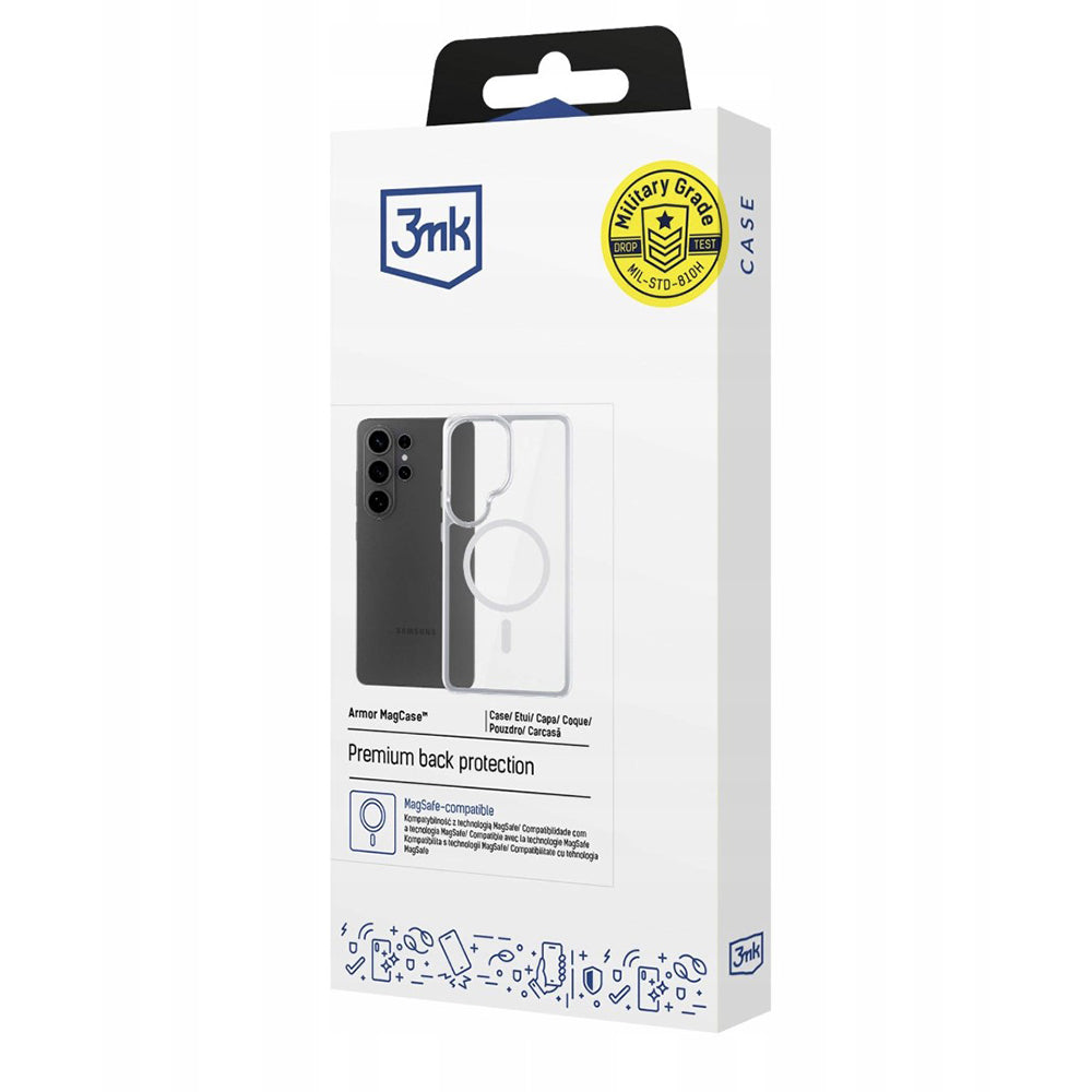 3mk - Armor MagCase - Samsung Galaxy S26 Ultra - Transparent