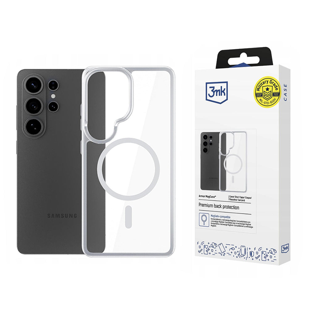 3mk - Armor MagCase - Samsung Galaxy S26 Ultra - Transparent