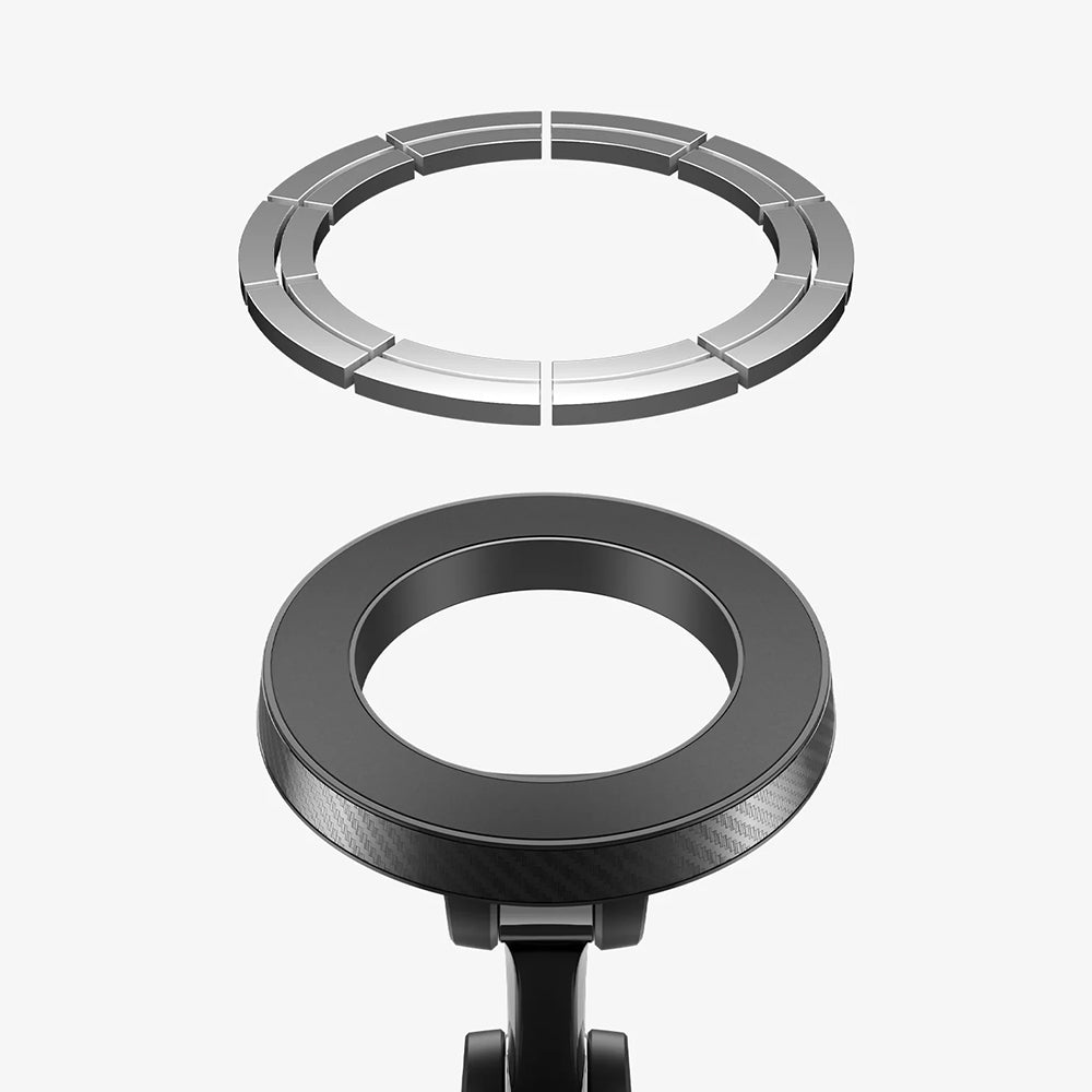 Spigen Suport Spigen OneTap MagFit MFT36 (ACP11172), for Dashboard, Windshield, Polycarbonate, N52 x 20 Magnets, Negru –