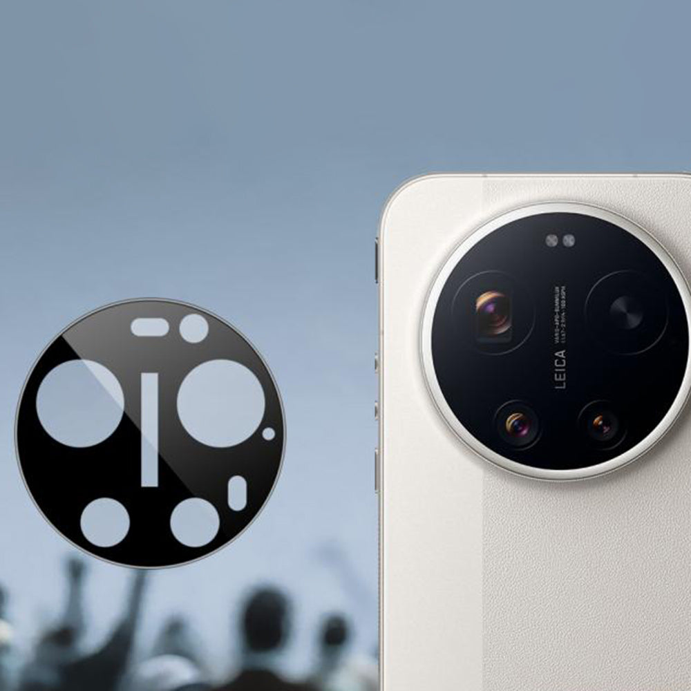 Techsuit - Full Camera Glass - Xiaomi 17 Ultra - Black
