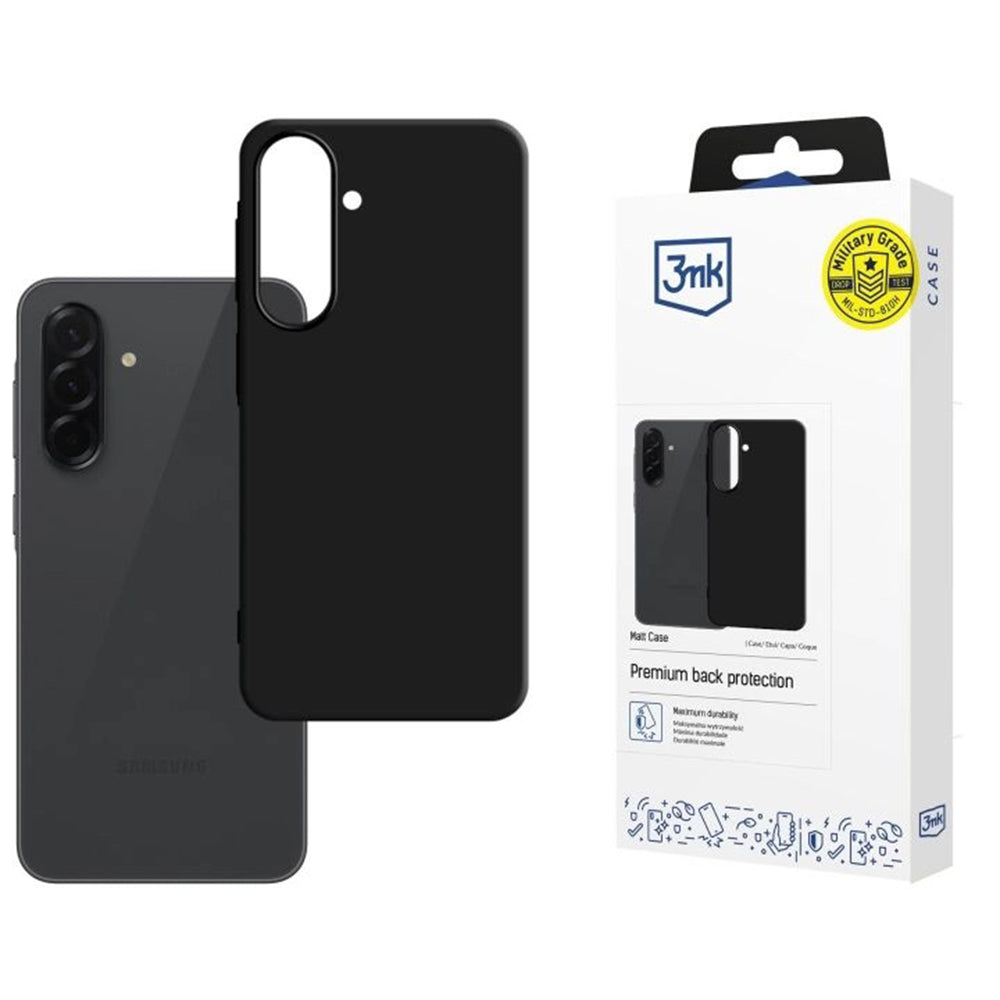 3mk - Matt Case - Samsung Galaxy A57 5G - Black
