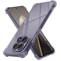 Techsuit - Shockproof Clear Silicone - Xiaomi 15T - Smoke Black