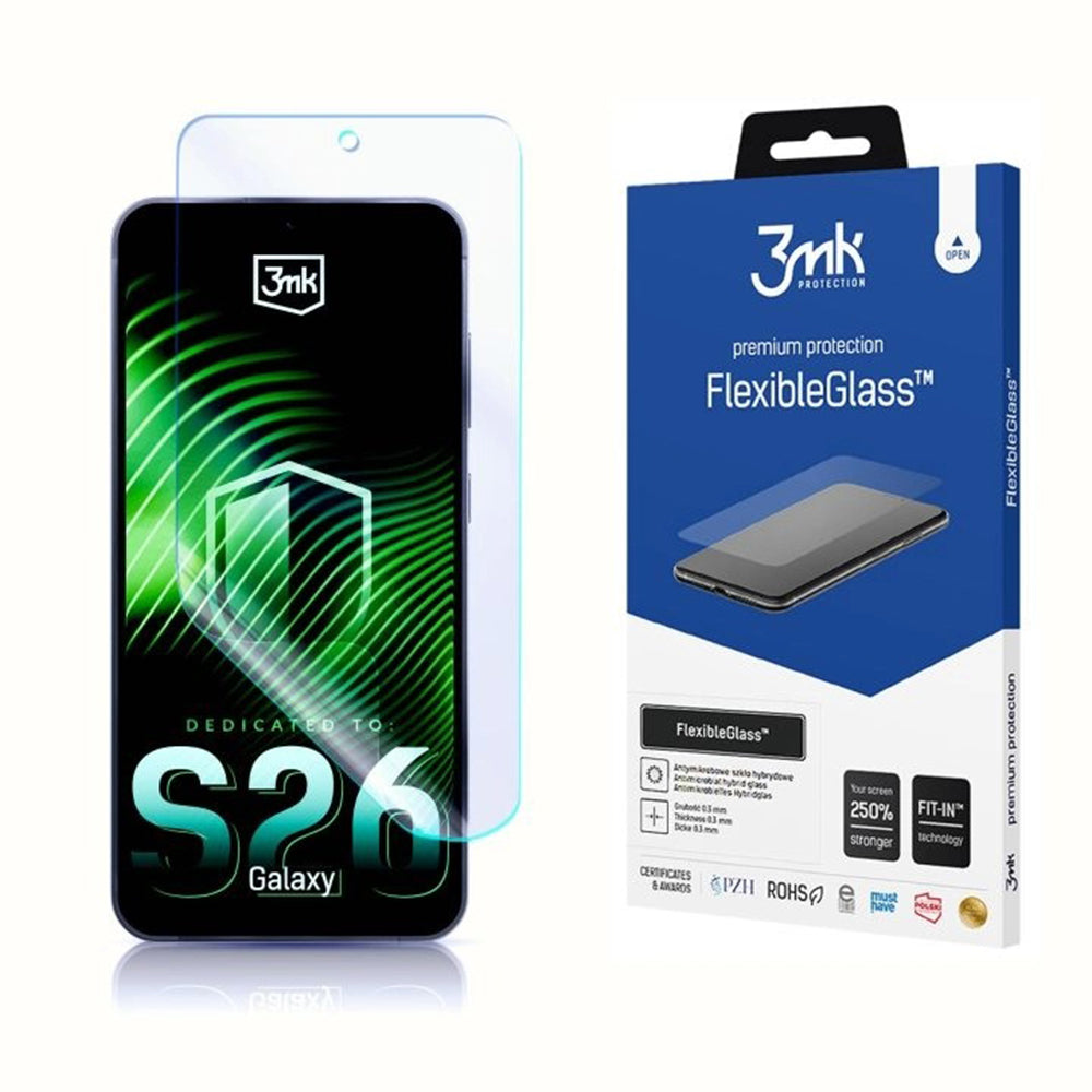 3mk - FlexibleGlass - Samsung Galaxy S26 - Clear
