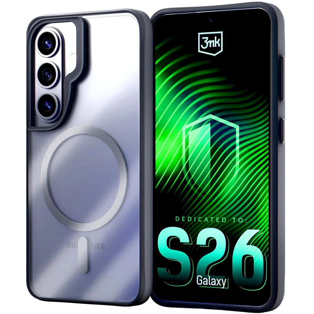 3mk - Satin Armor MagCase - Samsung Galaxy S26 - Transparent