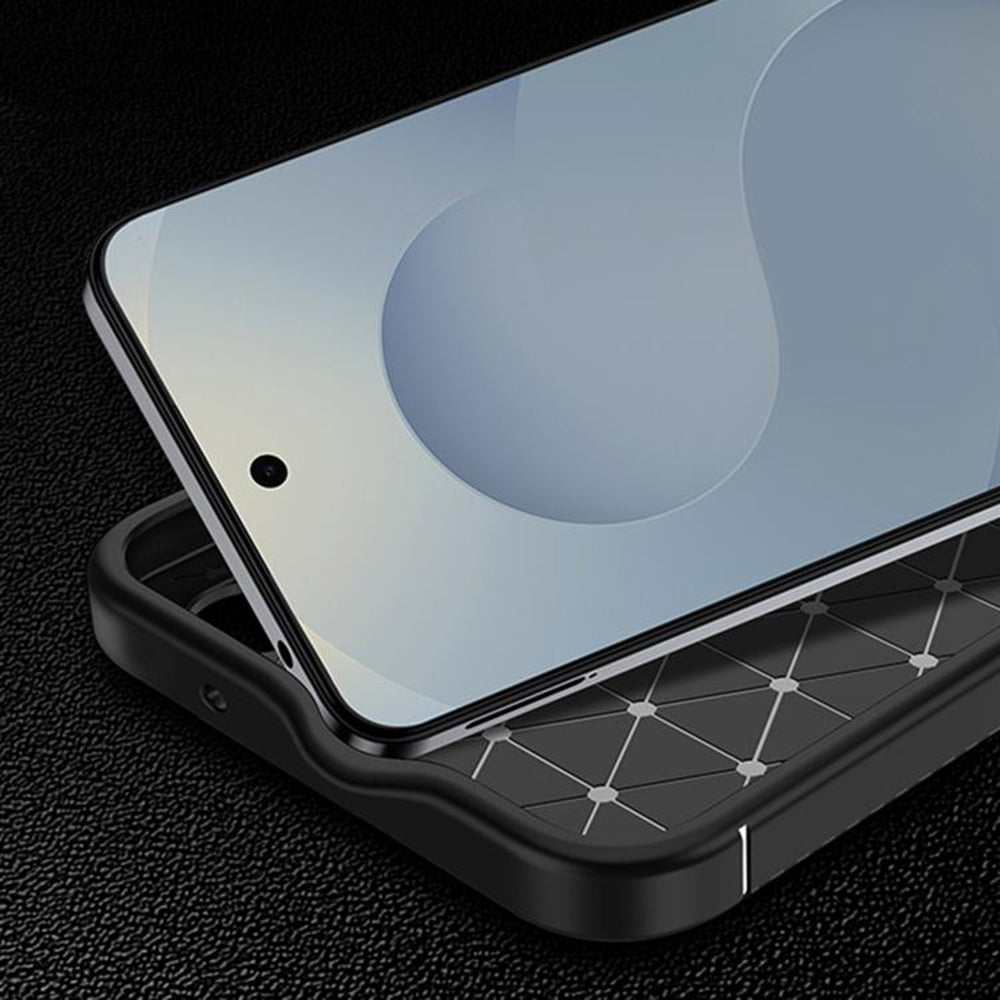 Techsuit - CarbonFiber - Samsung Galaxy S26 Plus - Black