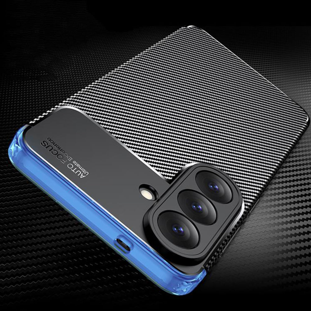 Techsuit - CarbonFiber - Samsung Galaxy S26 Plus - Black