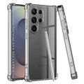Techsuit - Shockproof Clear Silicone - Samsung Galaxy S25 Ultra - Clear