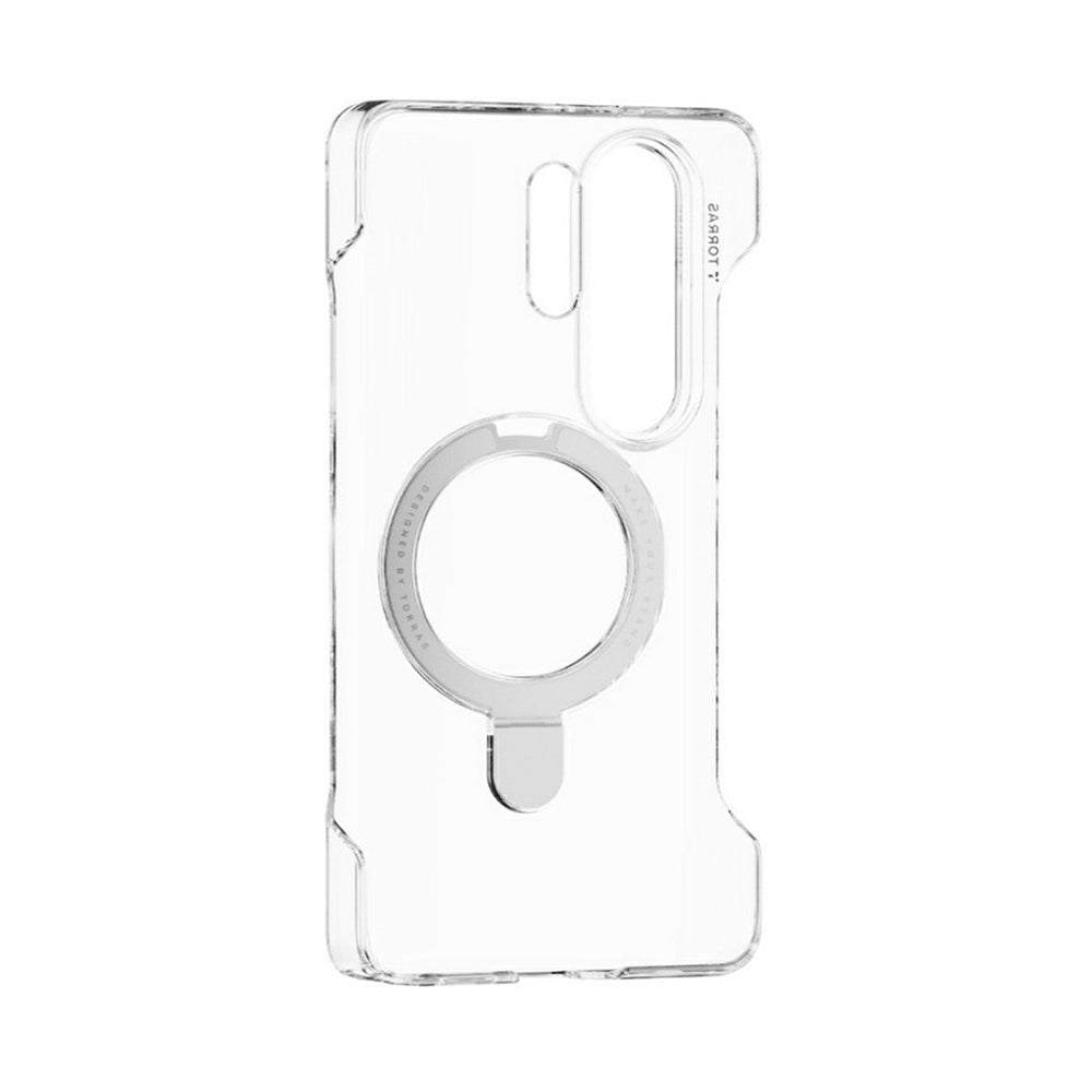 Torras Husa de protectie Torras Ostand Slim Series compatibil cu Samsung Galaxy S26 Ultra, Transparent – imagine 3