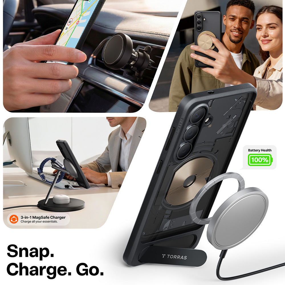 Torras - Pstand - Samsung Galaxy S26 - Black