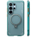Torras Husa de protectie Torras Ostand Spin Air Series compatibil cu Samsung Galaxy S26 Ultra, Glacier Green