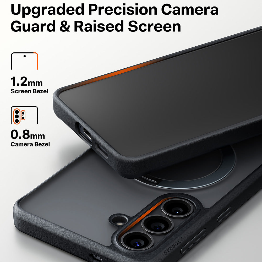 Torras - Ostand Spin Series - Samsung Galaxy S26 Plus - Black