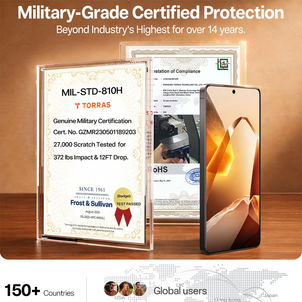 Torras - GlassGo Install Master - Samsung Galaxy S26 - Clear