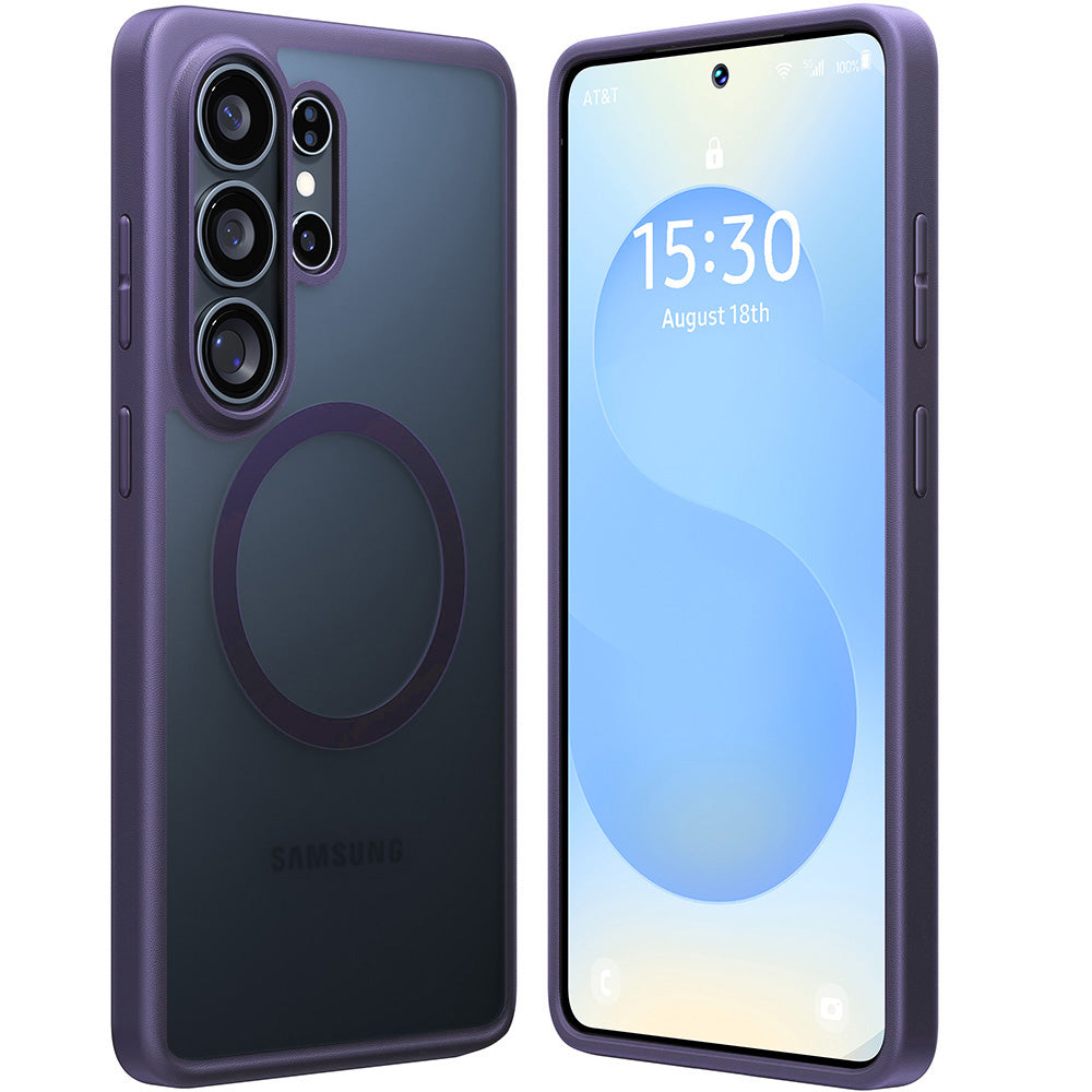 Torras Husa de protectie Torras Guardian Magnetic Series compatibil cu Samsung Galaxy S26 Ultra, Mov Inchis