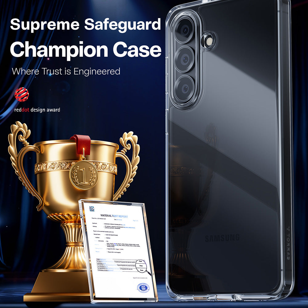 Torras - Guardian Series - Samsung Galaxy S26 Plus - Clear