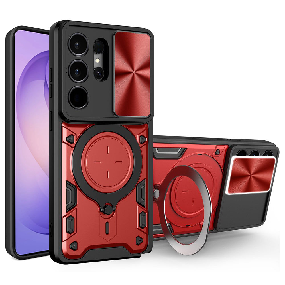 Techsuit - CamGuard Pro - Samsung Galaxy S26 Ultra - Red