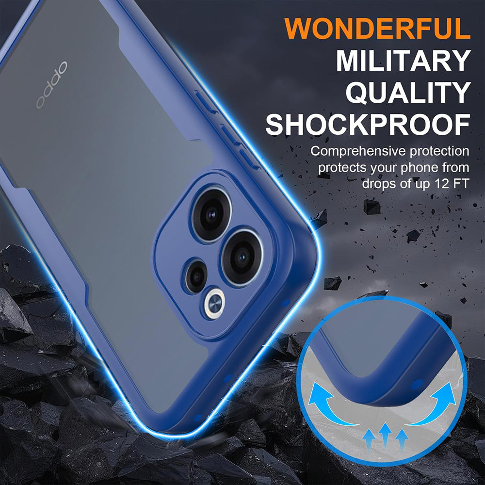 Techsuit - ColorVerse 360 Series + Screen Protector - Oppo Reno15 F / Reno15 FS 5G - Black