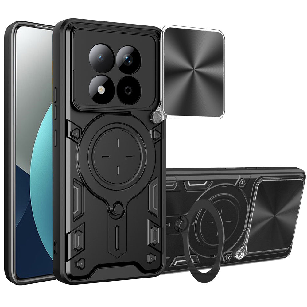 Techsuit - CamGuard Pro - Xiaomi Redmi Note 15 Pro 4G - Black