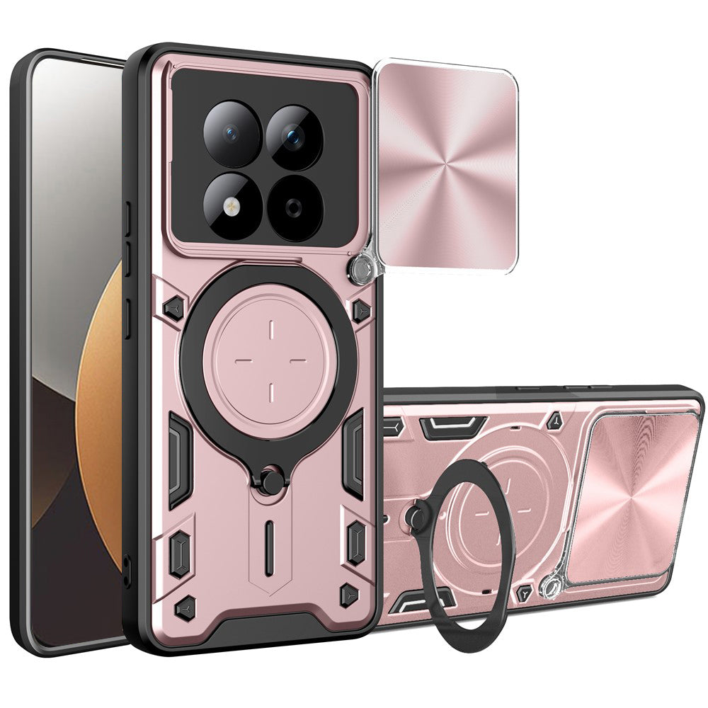 Techsuit - CamGuard Pro - Xiaomi Redmi Note 15 Pro 5G - Rose Gold