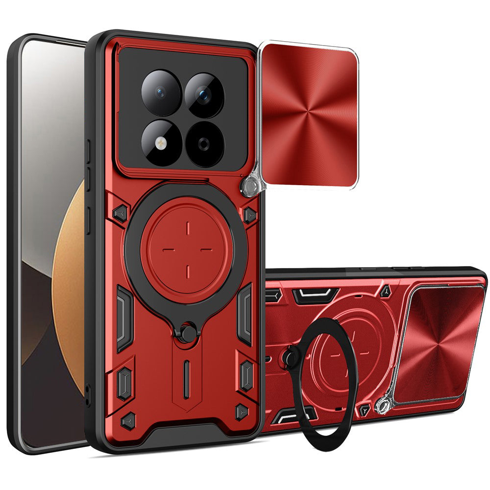 Techsuit - CamGuard Pro - Xiaomi Redmi Note 15 Pro 5G - Red