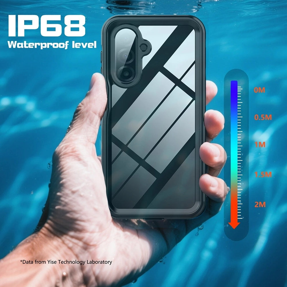 ShellBox Husa de protectie ShellBox Waterproof IP68 compatibil cu Samsung Galaxy A17 5G / A17 4G, Negru – imagine 6