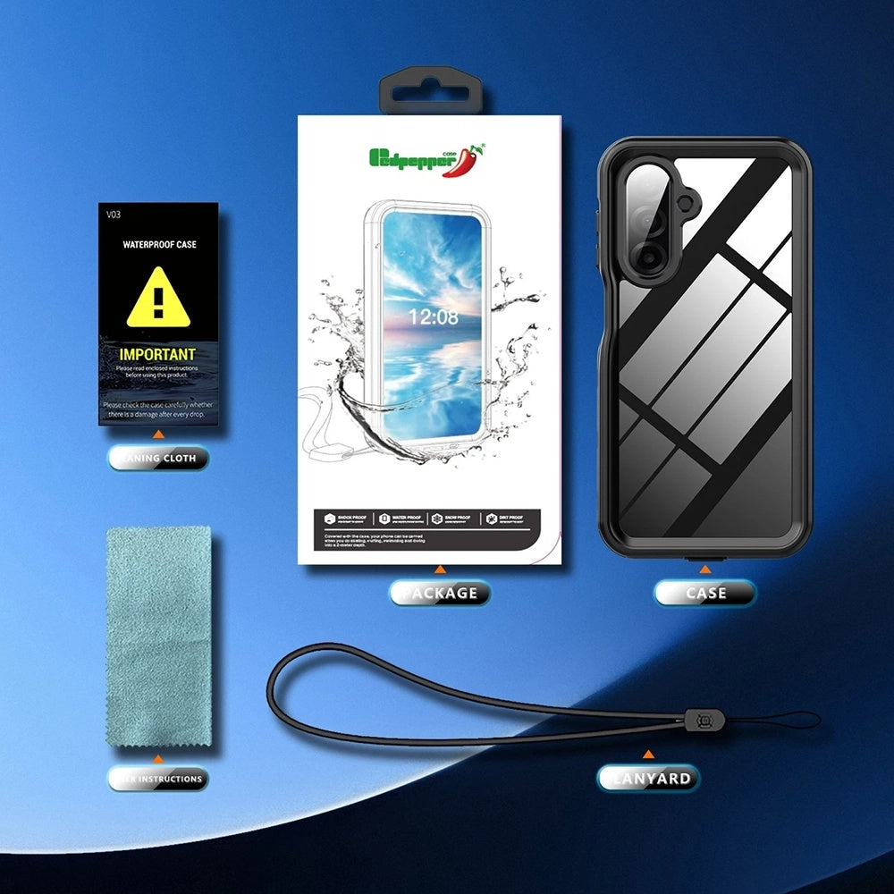 ShellBox Husa de protectie ShellBox Waterproof IP68 compatibil cu Samsung Galaxy A17 5G / A17 4G, Negru – imagine 7