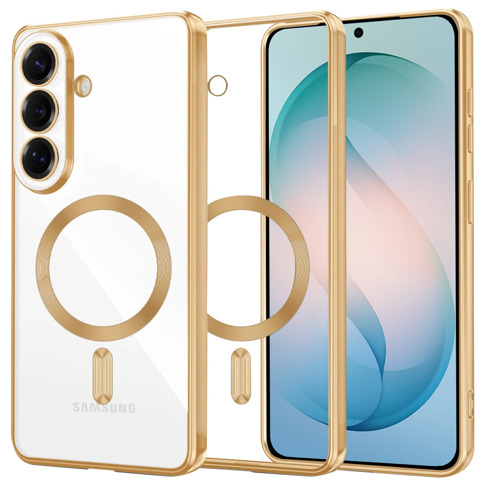 Techsuit - Luxury Crystal MagSafe - Samsung Galaxy S26 Plus - Gold