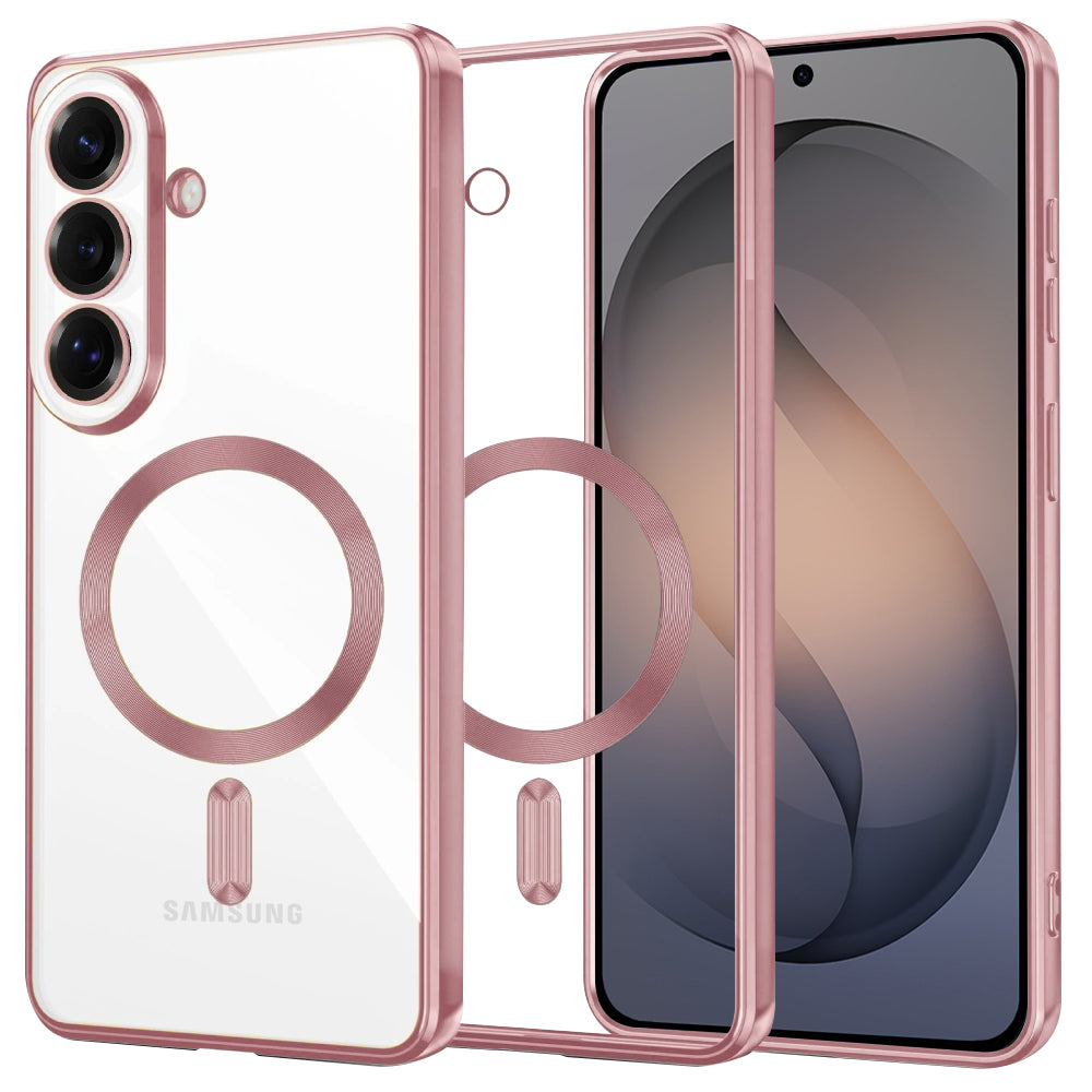Techsuit - Luxury Crystal MagSafe - Samsung Galaxy S26 - Pink