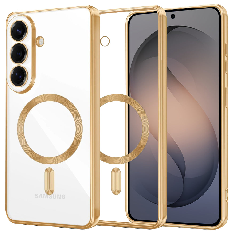 Techsuit - Luxury Crystal MagSafe - Samsung Galaxy S26 - Gold