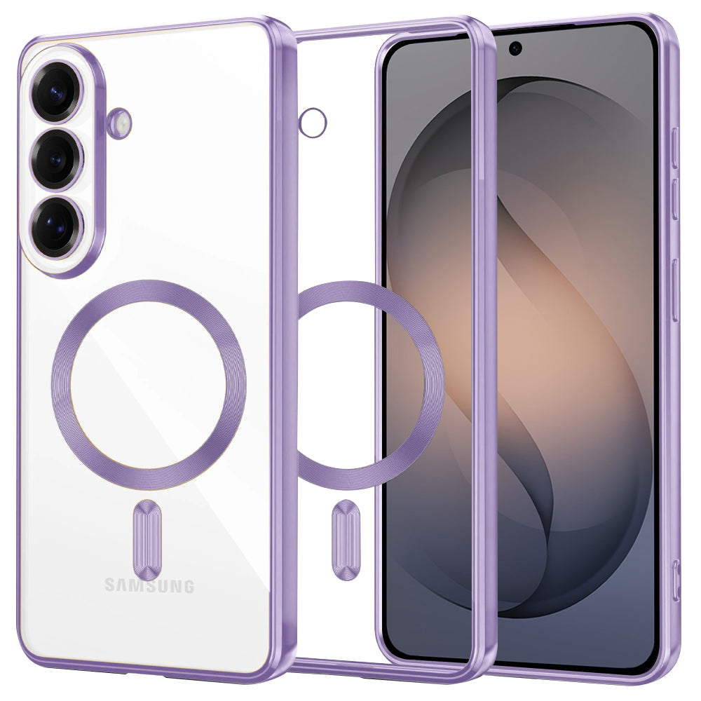 Techsuit - Luxury Crystal MagSafe - Samsung Galaxy S26 - Light Purple