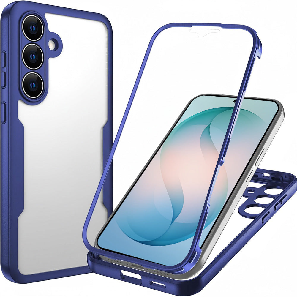 Techsuit - ColorVerse 360 Series + Screen Protector - Samsung Galaxy S26 Plus - Blue