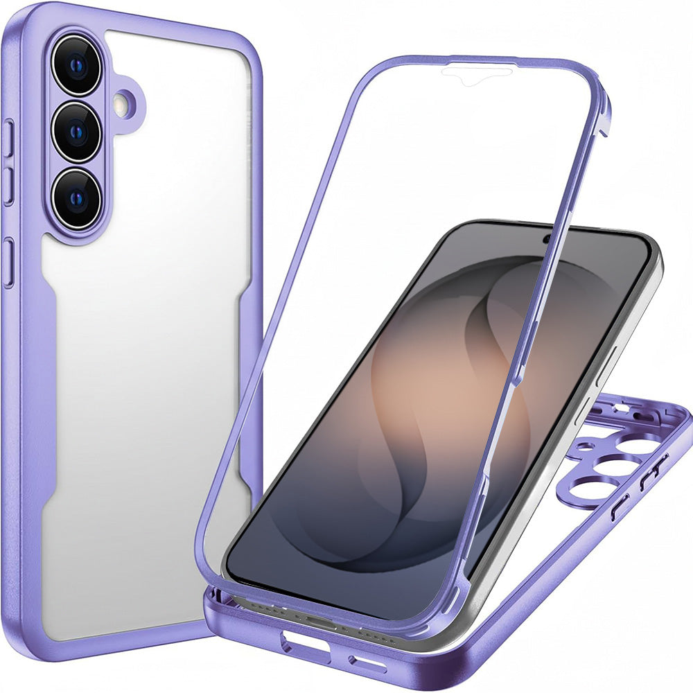 Techsuit - ColorVerse 360 Series + Screen Protector - Samsung Galaxy S26 - Purple