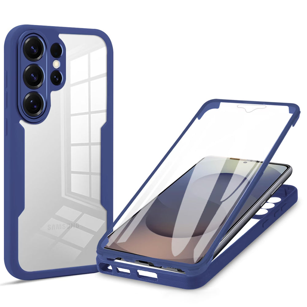 Techsuit - ColorVerse 360 Series + Screen Protector - Samsung Galaxy S26 Ultra - Blue