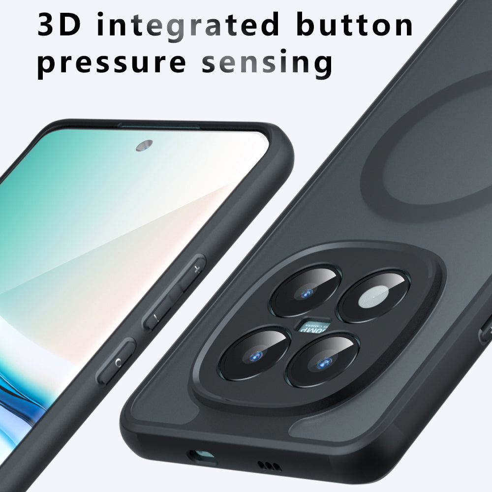 Techsuit - PureFrost MagSafe - Xiaomi Redmi Note 15 Pro 5G - Frosted Black