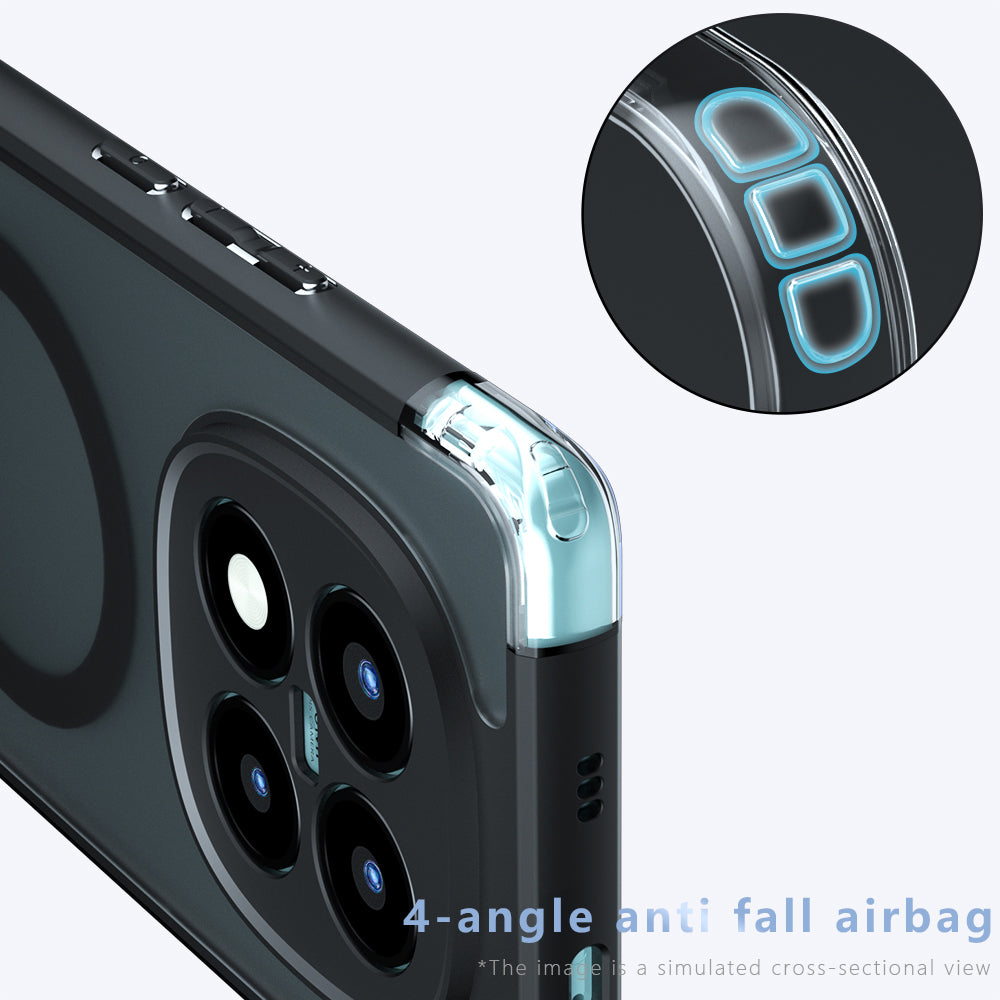 Techsuit - PureFrost MagSafe - Xiaomi Redmi Note 15 Pro 4G - Frosted Black