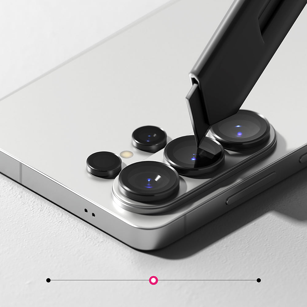 Ringke - Camera Lens Frame Glass (2 pack) - Samsung Galaxy S26 Ultra - Black
