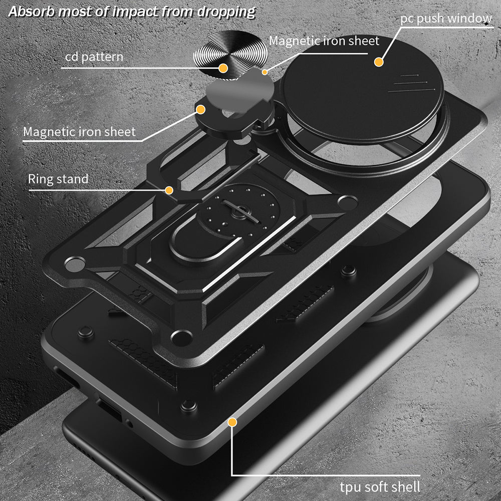 Techsuit - CamShield Series - Honor Magic8 Pro - Rose Gold